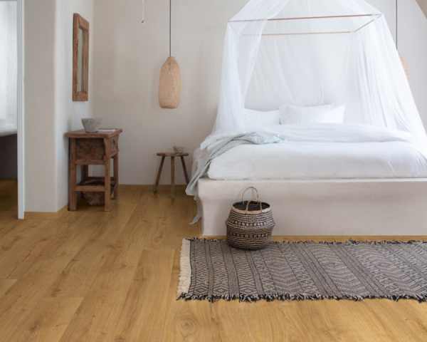 Chêne cambridge naturel - 2050  mm x  205 mm - Ep. 9.5mm