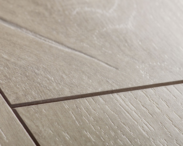 Chêne dominicain gris - 2050  mm x  205 mm - Ep. 9.5mm