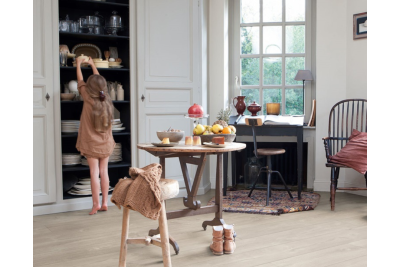 Chêne dominicain gris - 2050  mm x  205 mm - Ep. 9.5mm