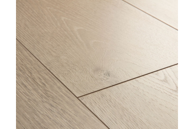 Chêne vieilli blanc - 2050  mm x  205 mm - Ep. 9.5mm