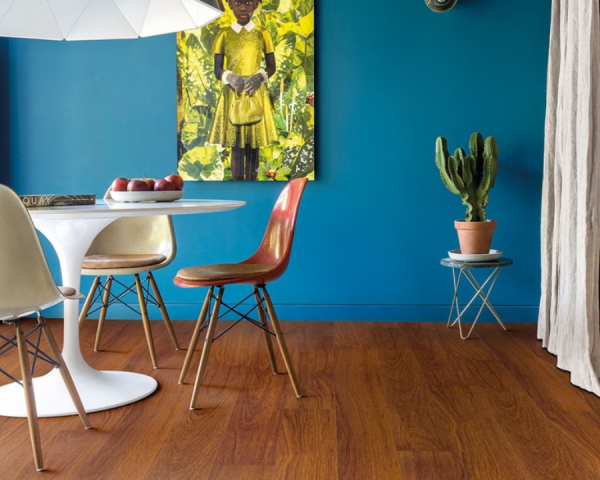 merbau verni naturel - 2050  mm x  205 mm - Ep. 9.5mm