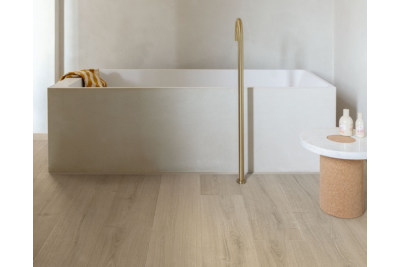 Chêne beige brossé -  1380 mm x  212 mm - Ep. 9 mm