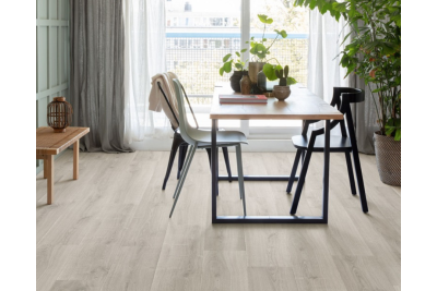 Chêne gris brossé -  1380 mm x  212 mm - Ep. 9 mm