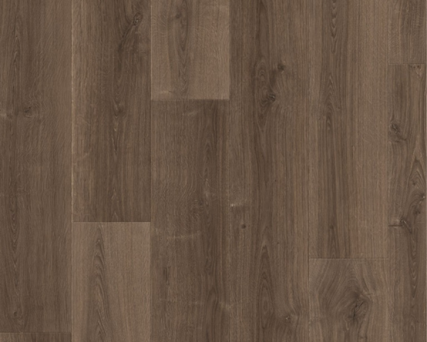 Chêne marron brossé -  1380 mm x  212 mm - Ep. 9 mm