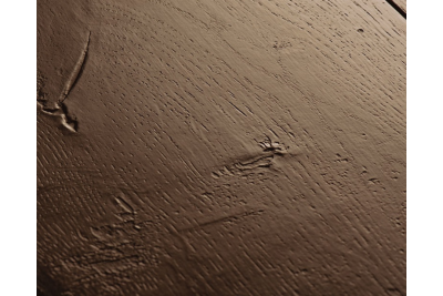 Chêne marron ciré -  1380 mm x  212 mm - Ep. 9 mm