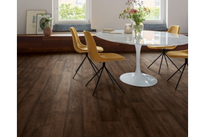 Chêne marron ciré -  1380 mm x  212 mm - Ep. 9 mm