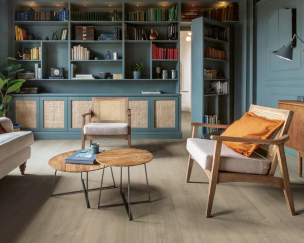 Chêne marron patiné -  1380 mm x  212 mm - Ep. 9 mm