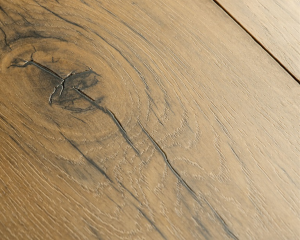 Chêne naturel gercé -  1380 mm x  212 mm - Ep. 9 mm 2