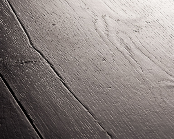 Chêne noir peint -  1380 mm x  212 mm - Ep. 9 mm