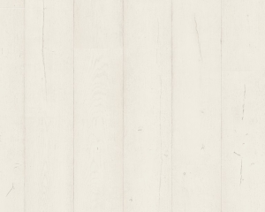 Chêne peint blanc -  1380 mm x  212 mm - Ep. 9 mm