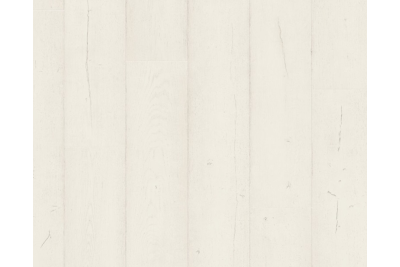 Chêne peint blanc -  1380 mm x  212 mm - Ep. 9 mm