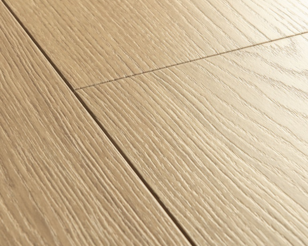 Chêne vernis beige -  1380 mm x  212 mm - Ep. 9 mm