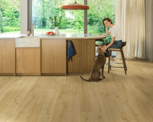 Chêne amande -  1380 mm x  190 mm - Ep. 12 mm 2