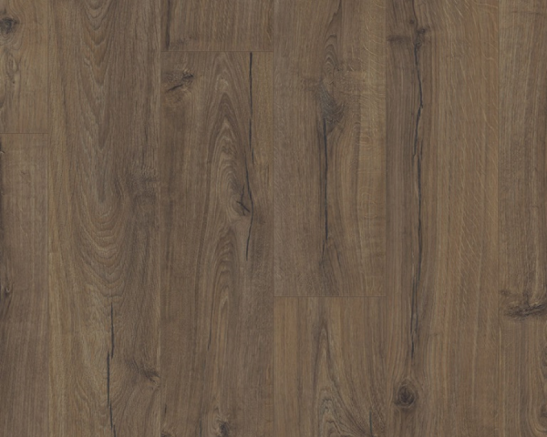 Chêne classique marron -  1380 mm x  190 mm - Ep. 12 mm