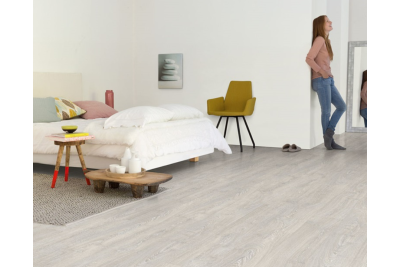 Chêne gris classique patiné -  1380 mm x  190 mm - Ep. 12 mm