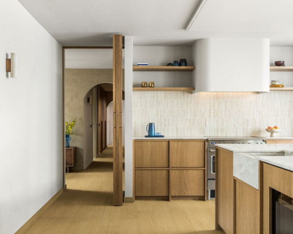 Chêne sable -  1380 mm x  190 mm - Ep. 12 mm