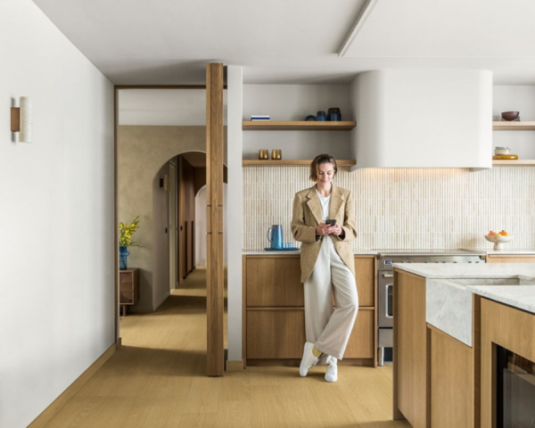 Chêne sable -  1380 mm x  190 mm - Ep. 12 mm