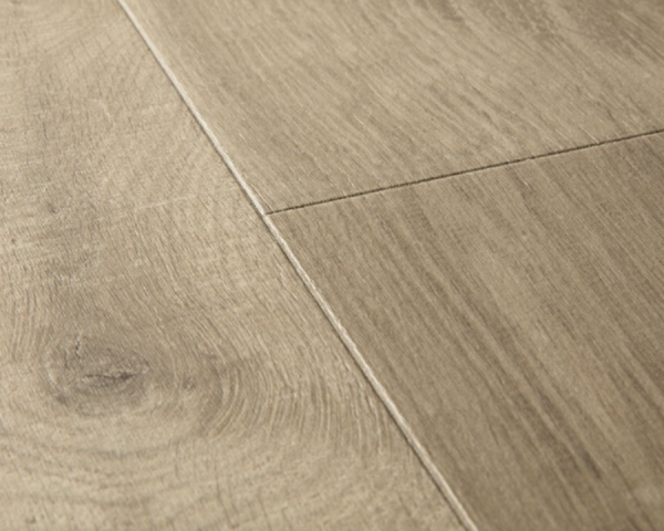 Chêne tendre marron clair  -  1380 mm x  190 mm - Ep. 12 mm