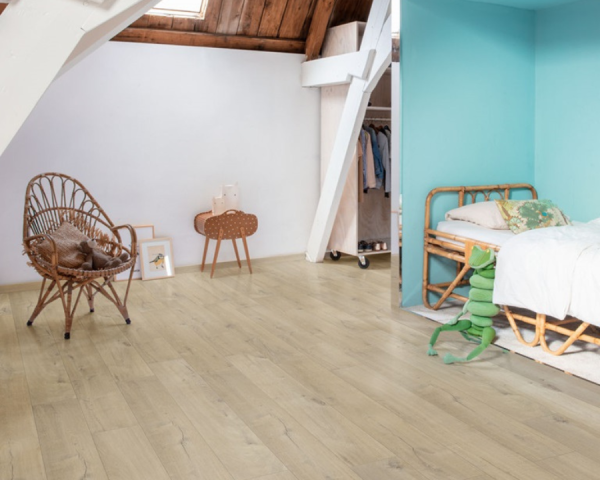 Chêne tendre moyen  -  1380 mm x  190 mm - Ep. 12 mm