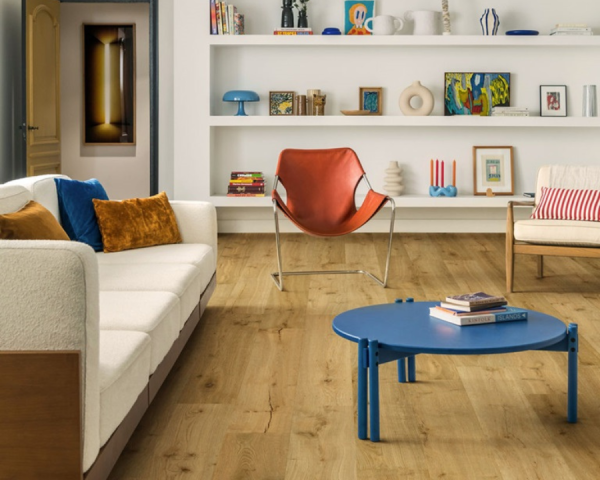 Chêne truffier -  1380 mm x  190 mm - Ep. 12 mm