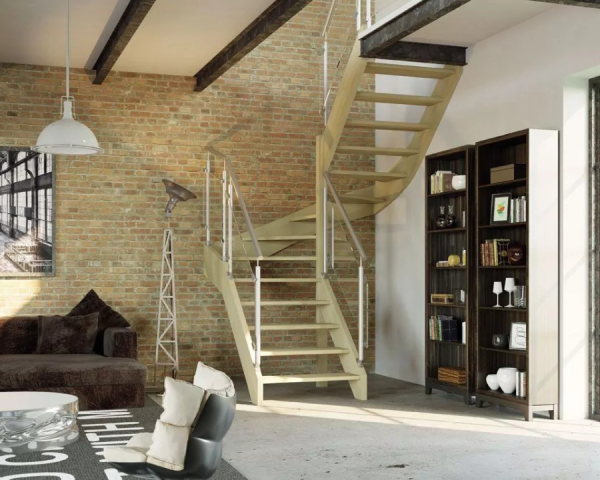 Escalier à la française - Nice