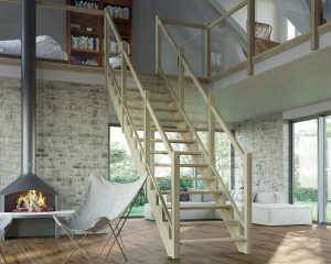 Escalier à la française - Saint Malo