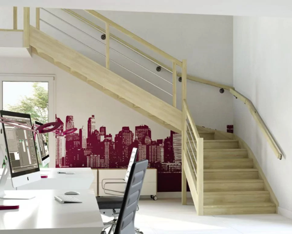 Escalier à la française - Lavandou