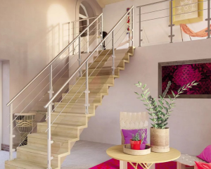 Escalier à limons centraux - Bordeaux