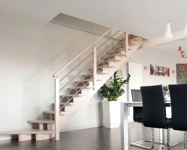 Escalier à limons centraux - Nancy