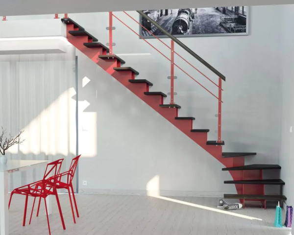 Escalier à limons centraux - Brive