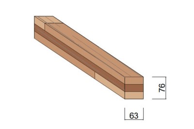 Carrelet Méranti 63 x 76 mm Carrelet Méranti 63 x 76 mm