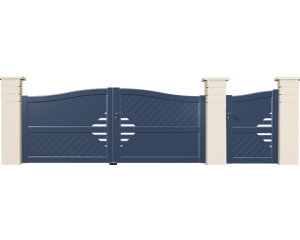 CT 22 - Portails Aluminium Pavillon