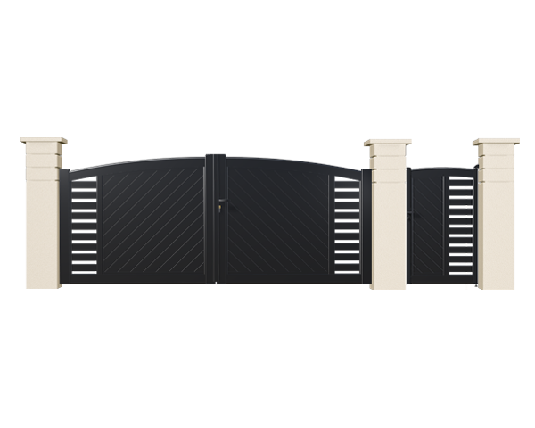 CT 25 - Portails Aluminium Pavillon