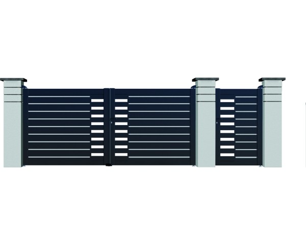 CT 70 - Portails Aluminium Pavillon