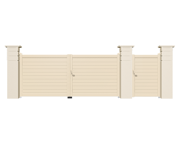 CT 85 A - Portails Aluminium Pavillon