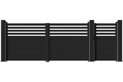 CT 123 - Portails Aluminium Pavillon