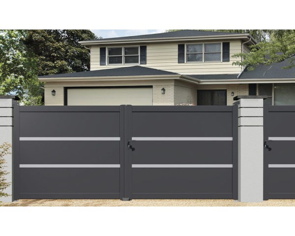 CT 60- Portails Aluminium Pavillon