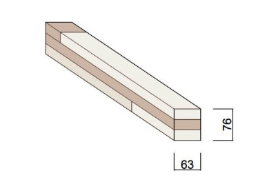 Carrelet Pin 63 x 76 mm