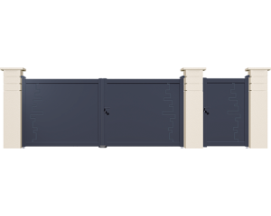 CT 106 - Portails Aluminium Pavillon