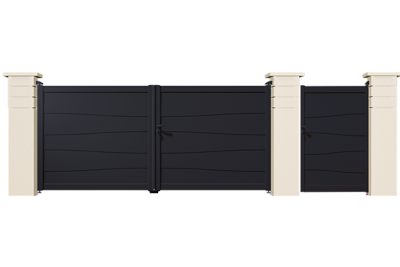 CT 118 - Portails Aluminium Pavillon