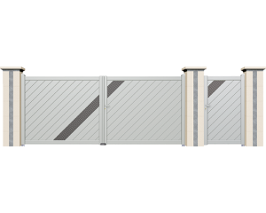 CT 62 - Portails Aluminium Pavillon