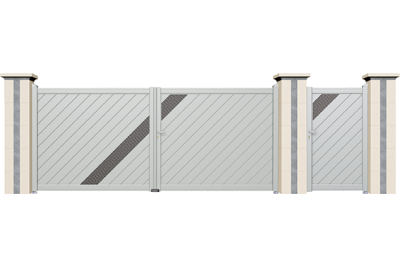 CT 62 - Portails Aluminium Pavillon