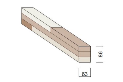 Carrelet Pin 63 x 86 mm