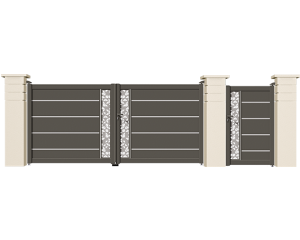 CT 70 - Portails Aluminium Pavillon