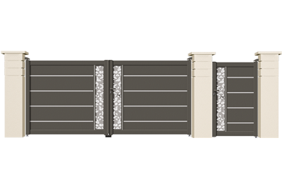 CT 70 - Portails Aluminium Pavillon