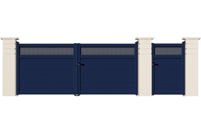 CT 93 V1 - Portails Aluminium Pavillon