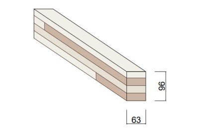 Carrelet Pin 63 x 96 mm
