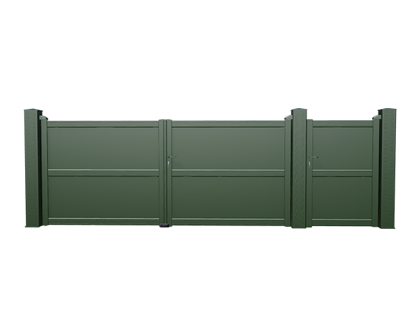 CT 101- Portails Aluminium Pavillon