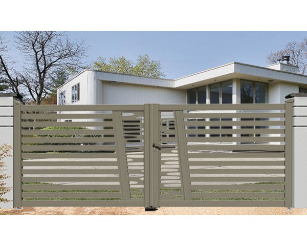 CT 124- Portails Aluminium Pavillon