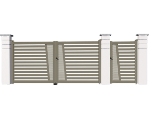 CT 124- Portails Aluminium Pavillon